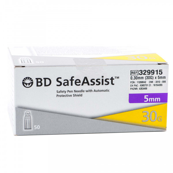 BD Safe Assist Sicherheits-Pen-Nadeln 5mm