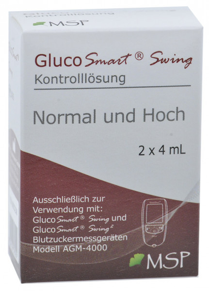 GlucoSmart Swing Kontrolllösungen Set